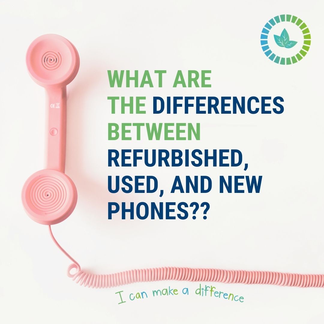 The differences between refurbished, used an new phones.